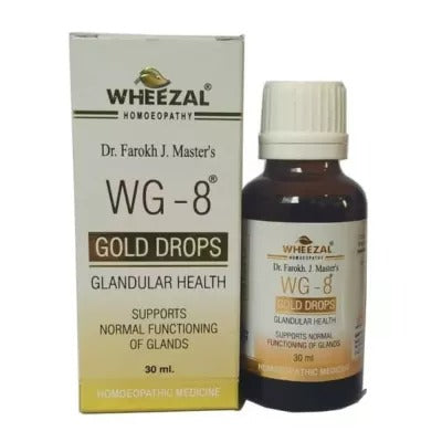 Wheezal Homeopathy WG-8 Gold Drops | Swadesiicart