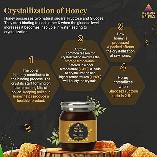 Himalayan Natives Multifloral Raw Honey - Swadesiicart