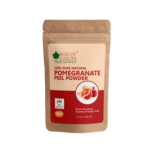 Bliss of Earth Certified Organic Pomegranate Peel Powder - Swadesiicart
