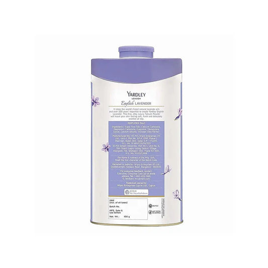Yardley London English Lavender Perfumed Deodorizing Talc Talcum Powder - Swadesiicart