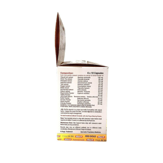 Jolly Fat-Go Slimming Capsules - Swadesiicart