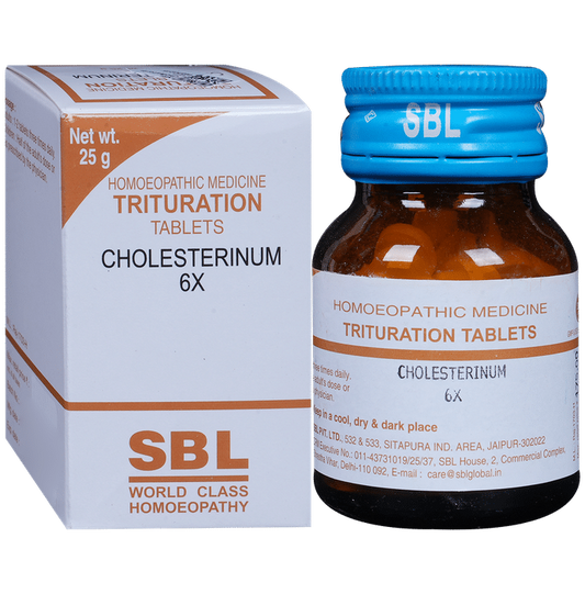 SBL Homeopathy Cholesterinum Trituration Tablet - Swadesiicart