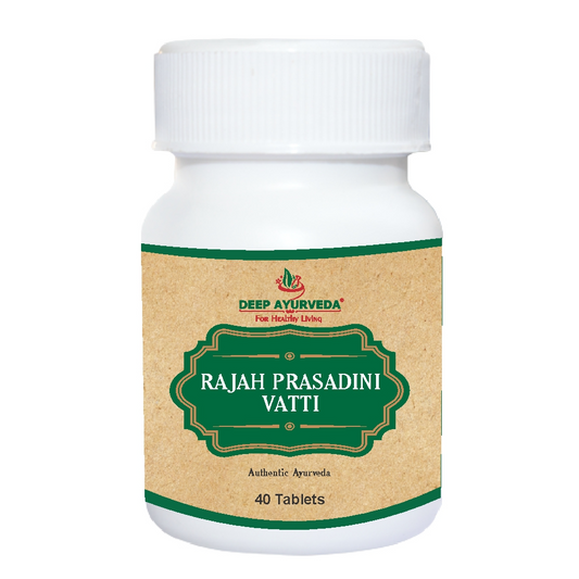 Deep Ayurveda Rajah Prasadini Vati - DEEP AYURVEDA