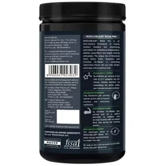 MuscleBlaze BCAA Pro Orange | Swadesiicart