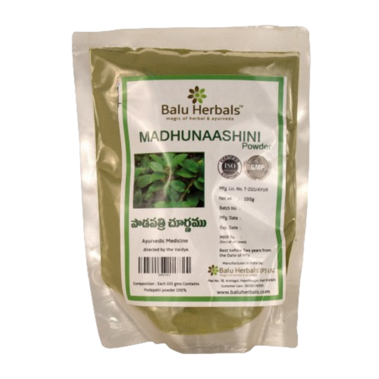 Balu Herbals Madhunashini (Podapatri) Powder - Balu Herbals
