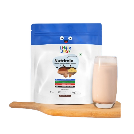 Little Joys Nutrimix Nutrition Powder (7-12 Yr) Chocolate Flavour No White Sugar