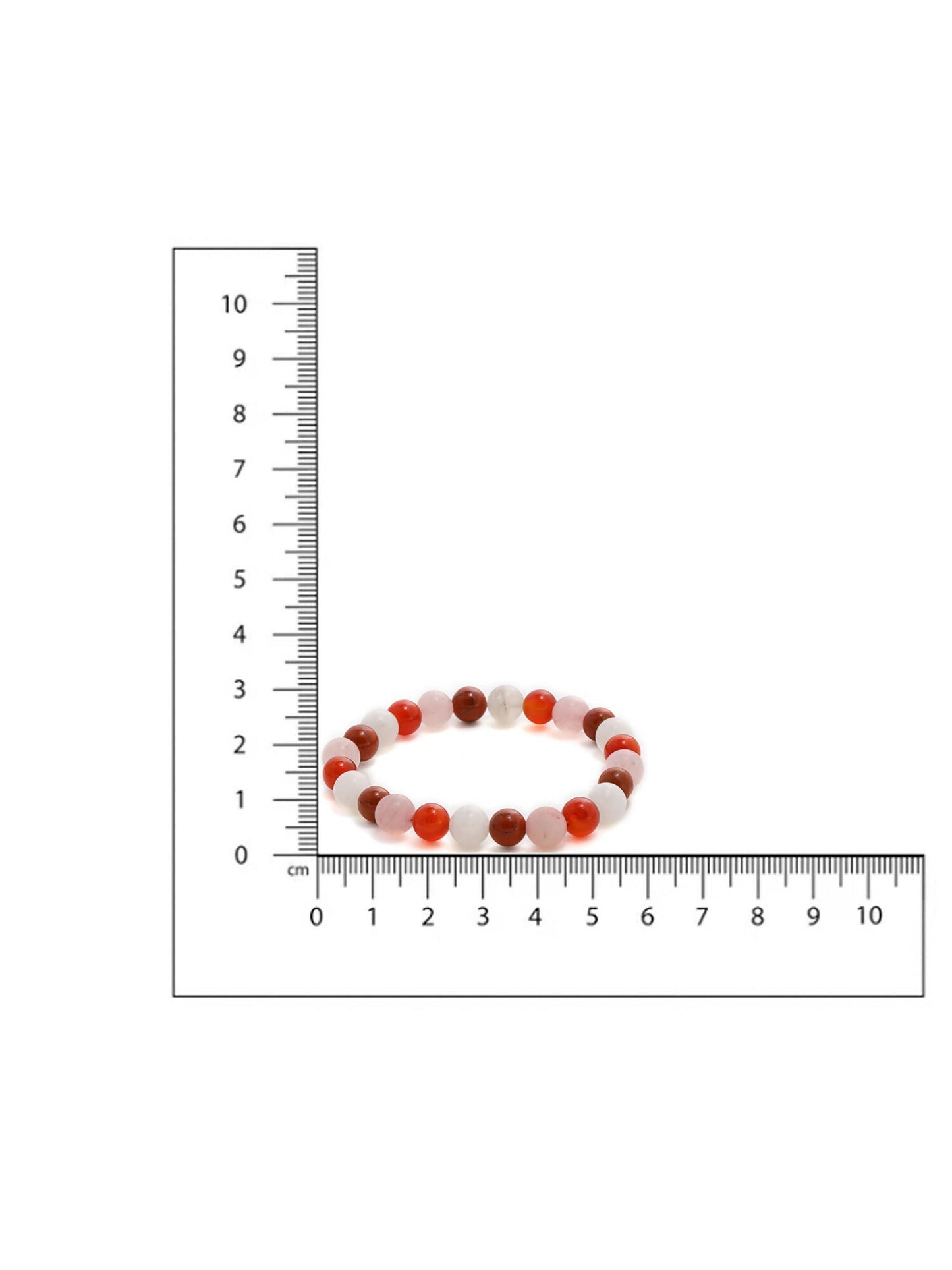 Red Carnelian, Amathyst Beads Bracelet - Ruby Raang | Swadesiicart
