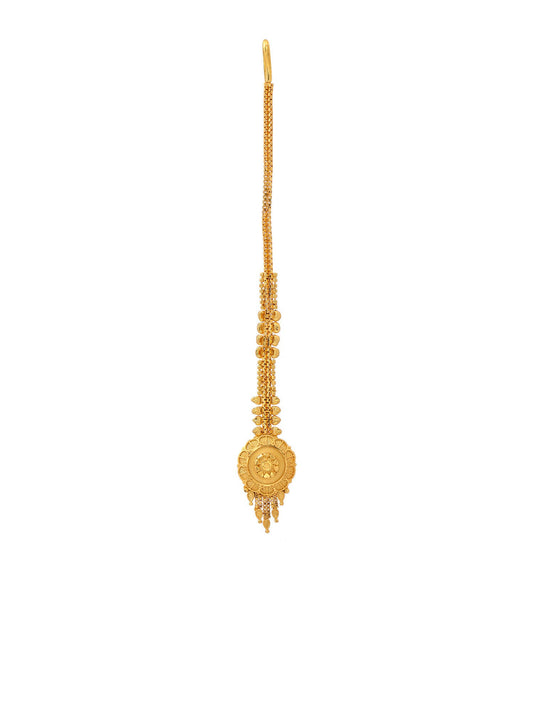 Ruby Raang Gold Maang Tikka | Swadesiicart
