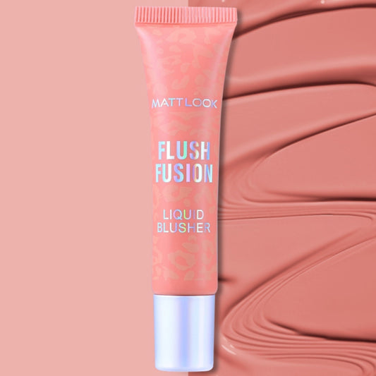 Matt Look Flush Fusion Liquid Blusher - Peachy Keen-03 - Swadesiicart