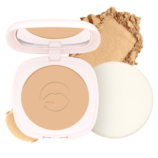 MARS Cosmetics Zero Oil Compact Powder - 08-Roasted Almond - Swadesiicart
