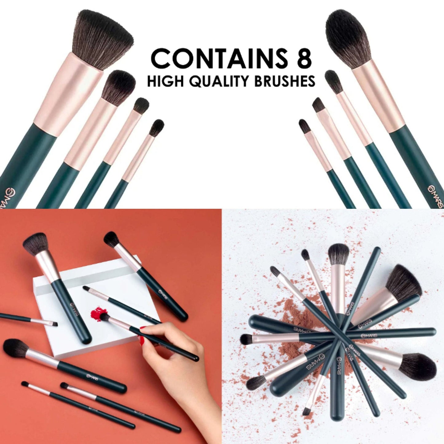 MARS Cosmetics Tools Of Titan Brush Set - Swadesiicart