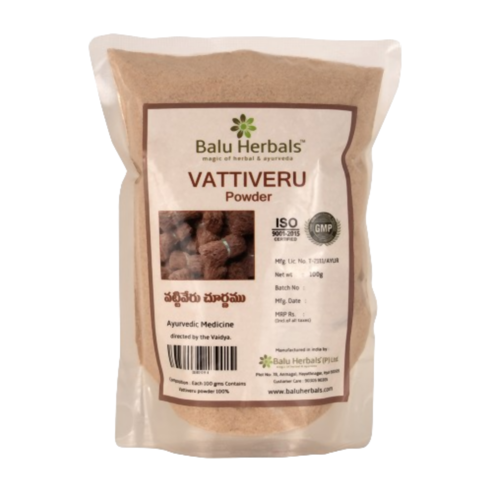 Balu Herbals Usira (Vattiveru) Powder - Balu Herbals