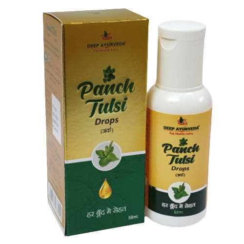 Deep Ayurveda Panch Tulsi Ark Drops - DEEP AYURVEDA