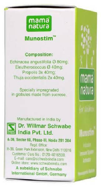 Dr. Willmar Schwabe India Mama Natura Munostim Globules | Swadesiicart
