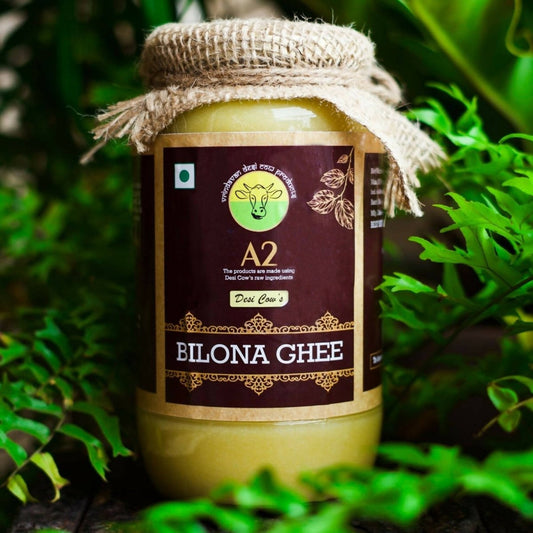 A2 Organics Desi Gir Cow A2 Bilona Ghee | Cultured Ghee | Vedic Bilona Method Ghee - A2 Organics - R J Enterprises