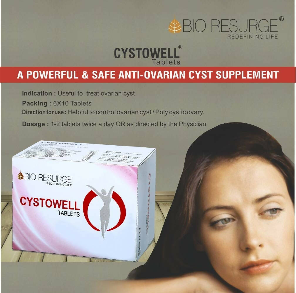 Bio Resurge Life Cystowell Tablets - Swadesiicart