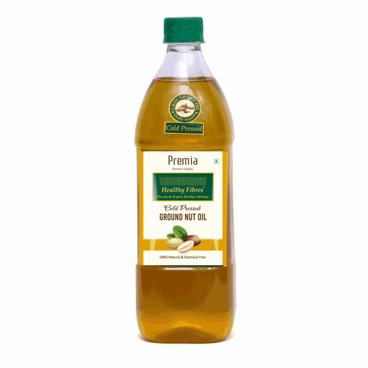 Healthy Fibres Cold Pressed Groundnut Oil - Healthy Fibres