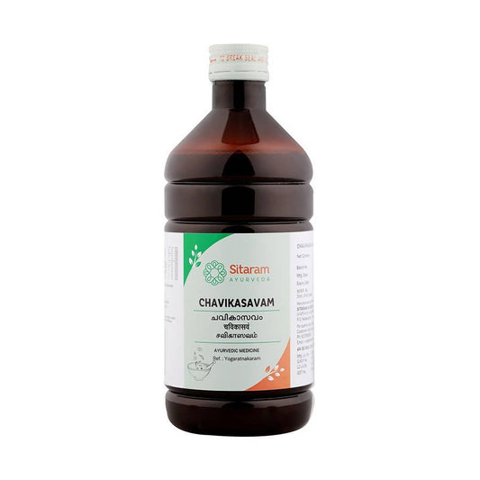 Sitaram Ayurveda Chavikasavam Syrup | Swadesiicart