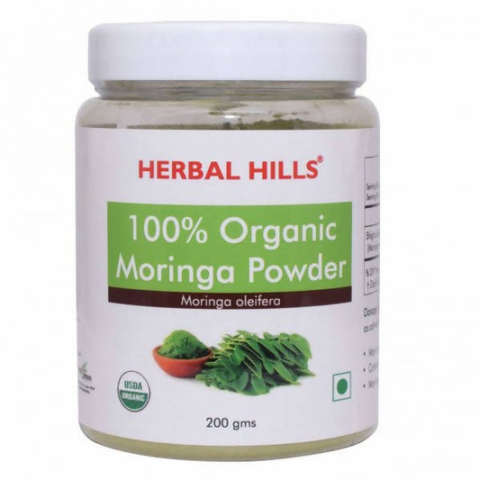 Herbal Hills Organic Moringa Powder | Swadesiicart