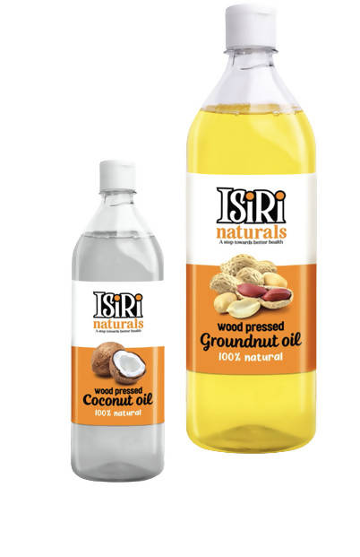 Isiri Ground Nut Oil + Coconut Oil Combo - Isiri Farms