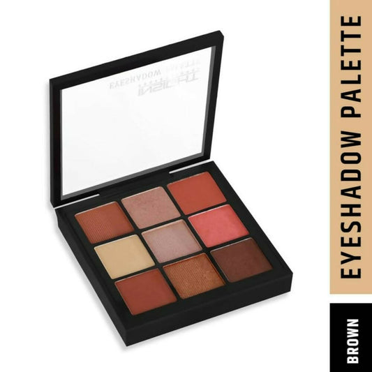 Insight Cosmetics 9 Color Eyeshadow Pallate - Brown - Distacart