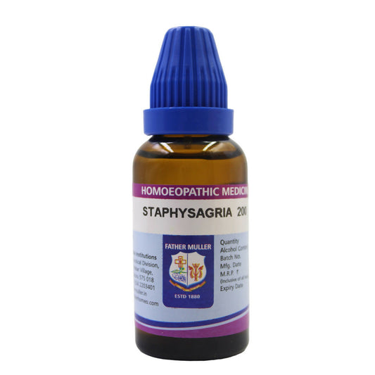 Father Muller Staphysagria Dilution - Swadesiicart