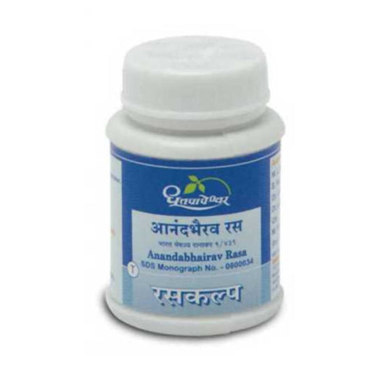 Dhootapapeshwar Anandabhairav Rasa Tablet - Swadesiicart
