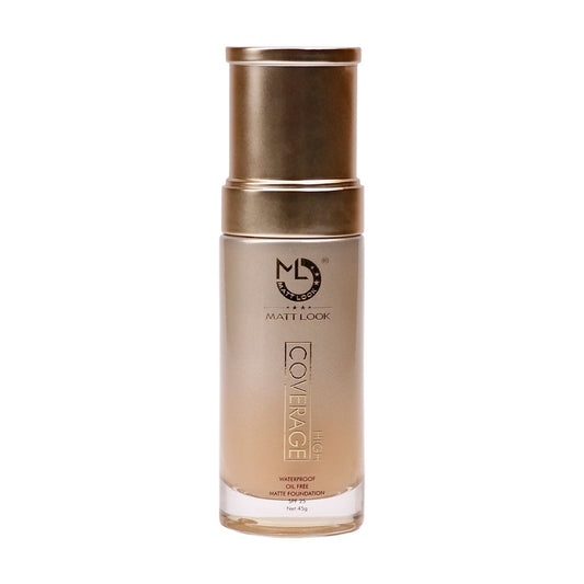 Matt Look High Coverage Foundation - Dewy - Swadesiicart