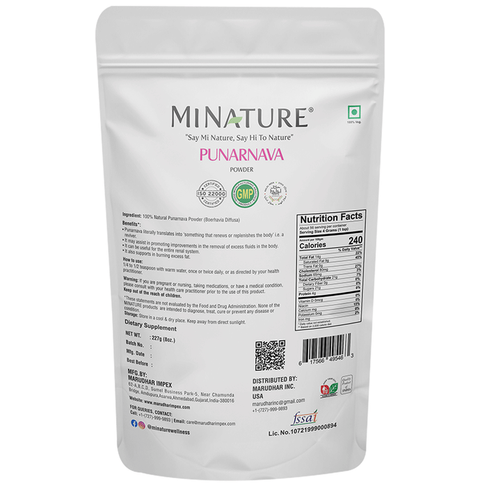 Minature Punarnava Powder | Swadesiicart