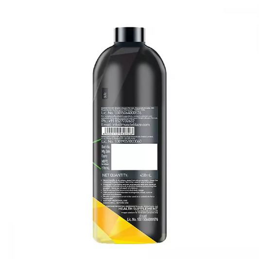 MuscleBlaze Liquid L Carnitine Lime | Swadesiicart