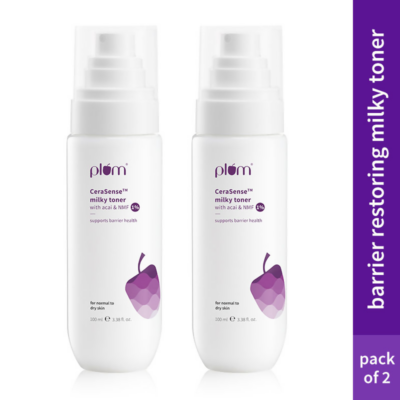 Plum CeraSense TM Milky Toner For Barrier Repair & Hydration - Swadesiicart