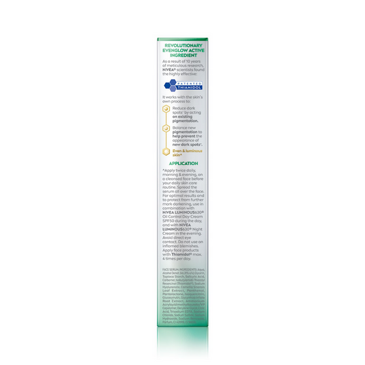 Nivea Luminous Even Glow Oil Control Serum