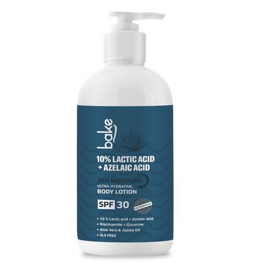 Bake 10% Lactic Acid Body Lotion SPF 30 | Swadesiicart
