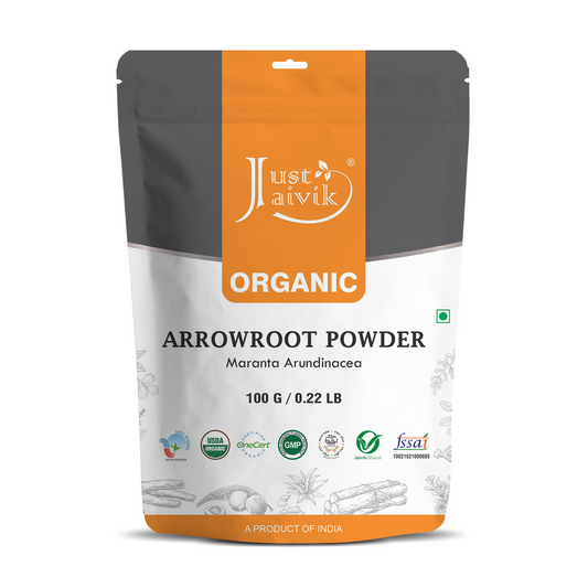 Just Jaivik Organic Arrowroot Powder - Just Jaivik