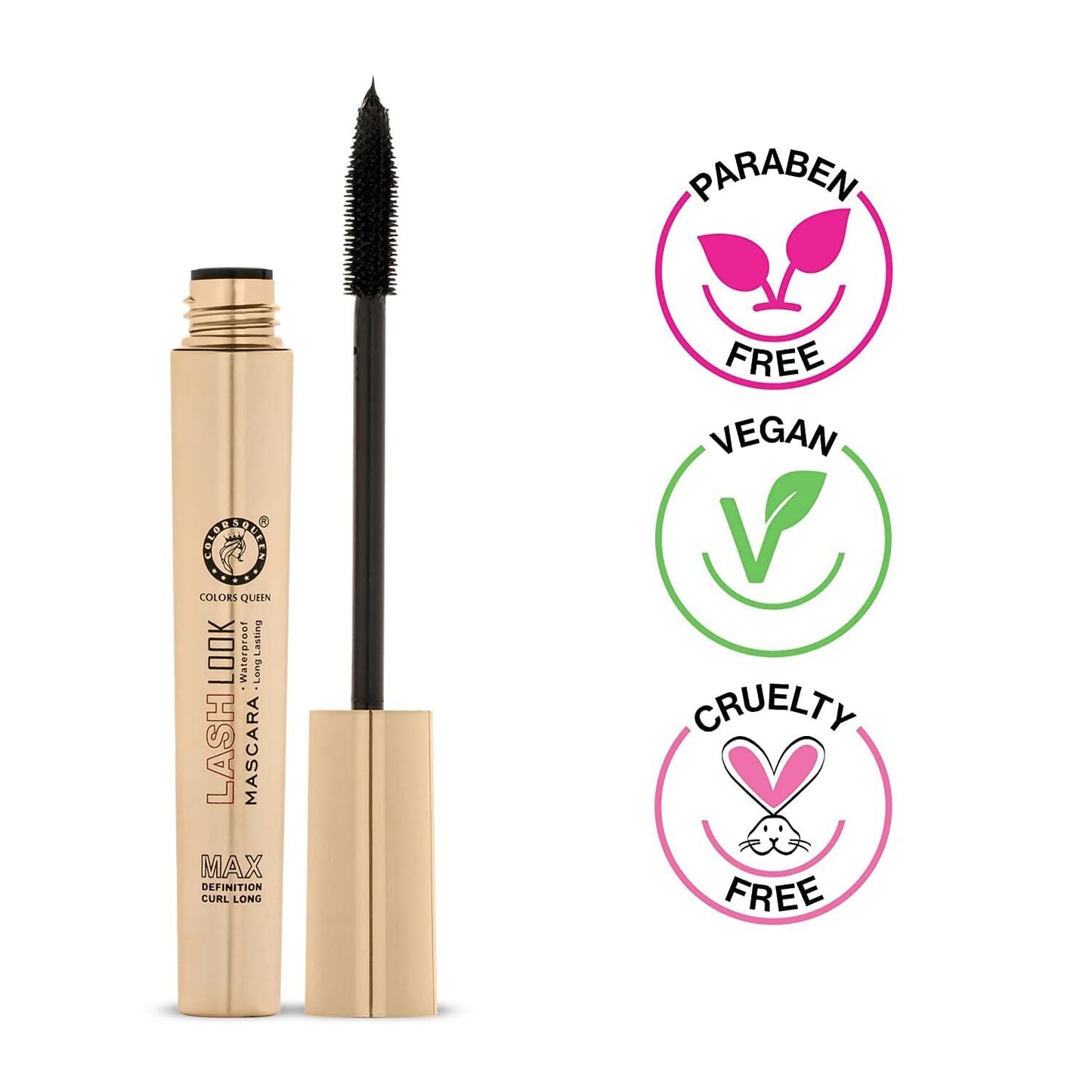 Colors Queen Lash Look Mascara - Swadesiicart