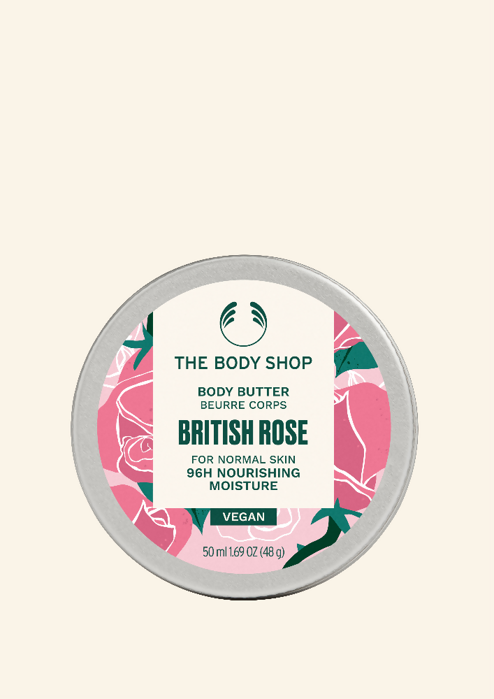 The Body Shop Floral British Rose Bloom Gift Box - Swadesiicart
