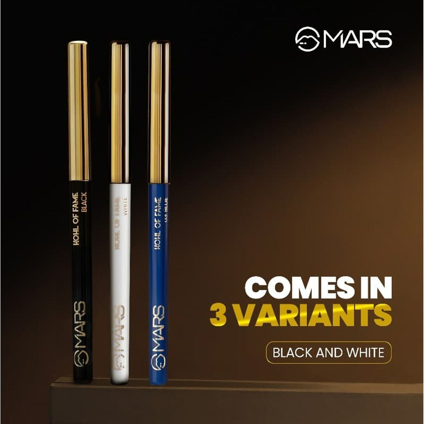 MARS Cosmetics Kohl Of Fame Kajal - White - Swadesiicart
