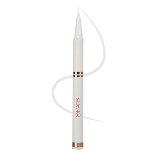 MARS Cosmetics Liquid Pen Eyeliner - White - Swadesiicart