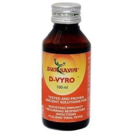 Swasavin D-Vyro Syrup 100ml | Swadesiicart