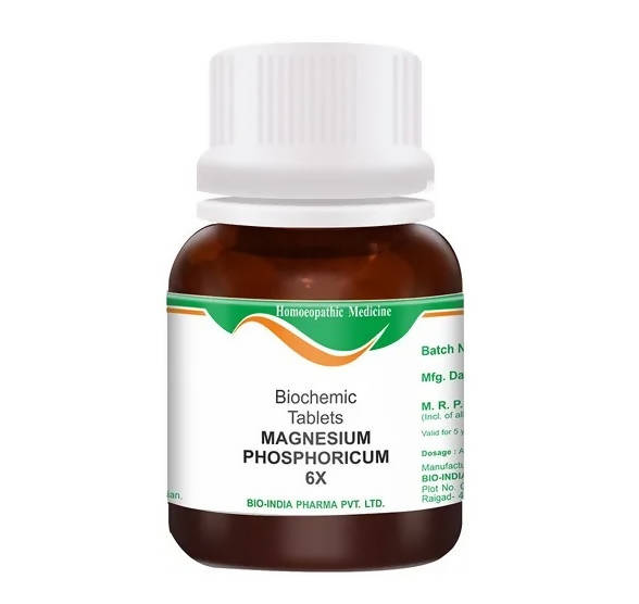 Bio India Homeopathy Magnesium Phosphoricum Biochemic Tablets | Swadesiicart