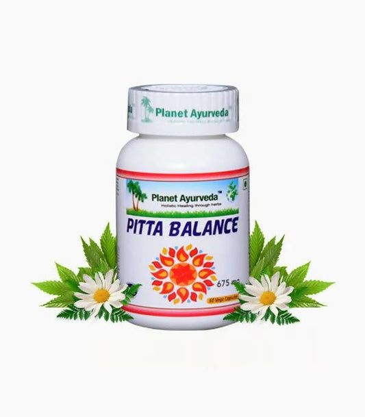 Planet Ayurveda Pitta Balance Capsules - Planet Ayurveda
