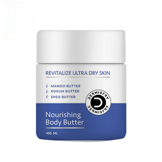 Dermistry Revitalizing Nourishing Body Butter for Ultra Dry & Flaky Skin Mango Kokum & Shea Butter - Swadesiicart