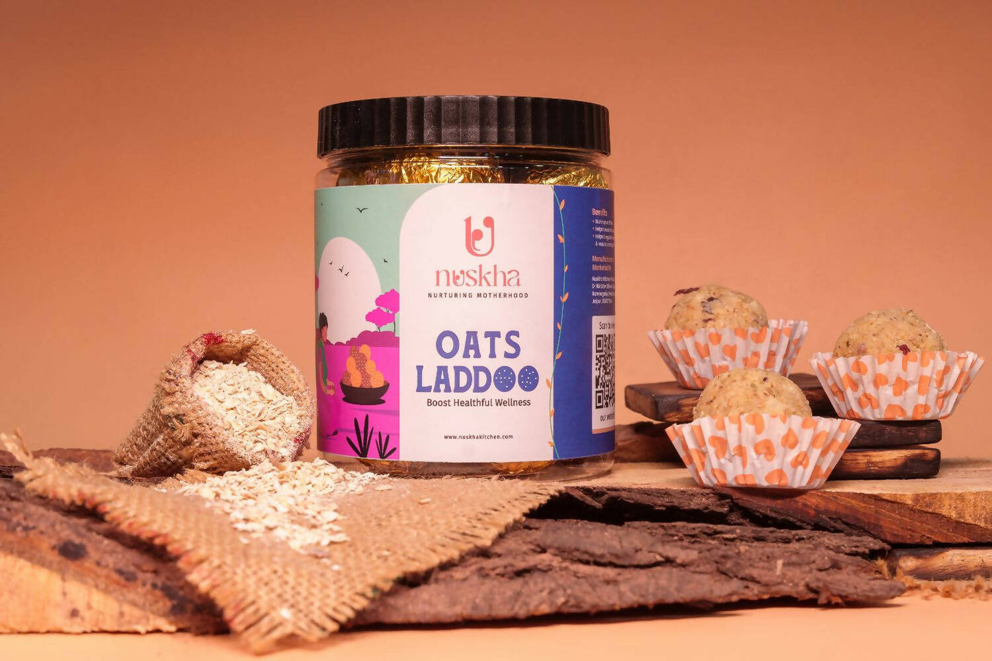 Nuskha Oats Laddoo | Swadesiicart