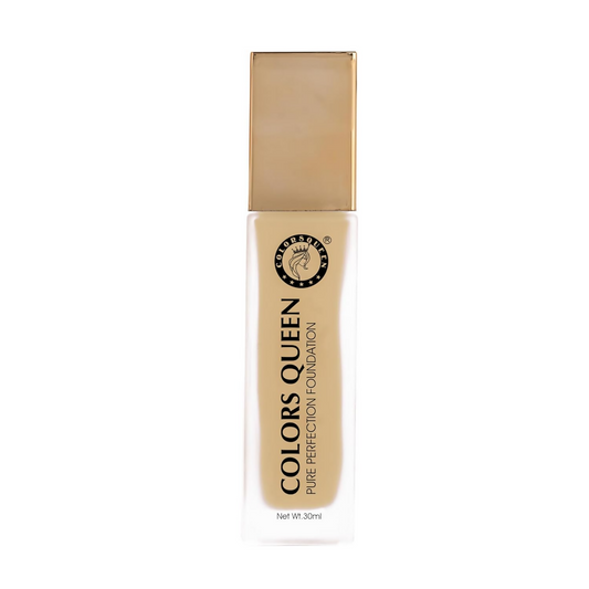 Colors Queen Pure Perfection Foundation – 04 Natural Nude | Swadesiicart