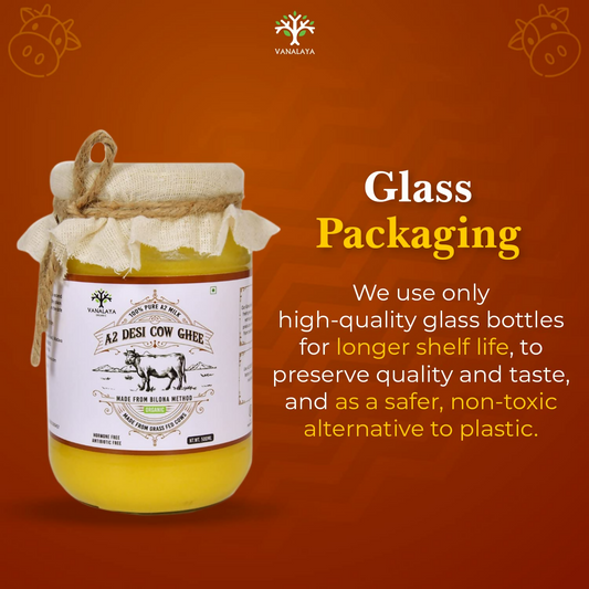Vanalaya A2 Desi Cow Ghee Prepared By Traditional Bilona Method | Swadesiicart