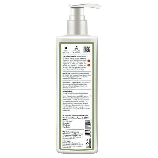 Jiva Ayurveda Neem Shampoo - Distacart