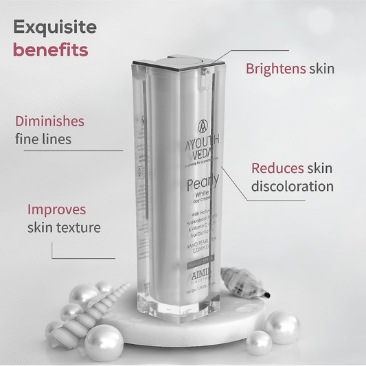Ayouthveda Pearly White Day Cream - Swadesiicart