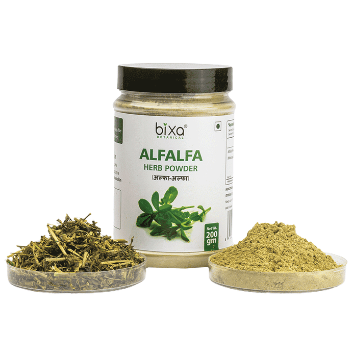 Bixa Botanical Alfalfa Powder | Swadesiicart
