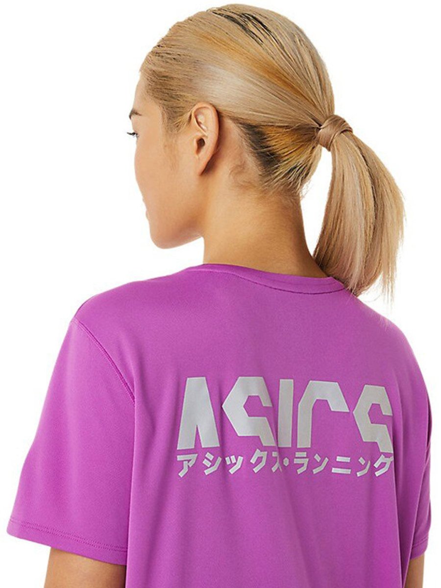 ASICS KATAKANA SS Graphic Printed T-Shirt | Swadesiicart