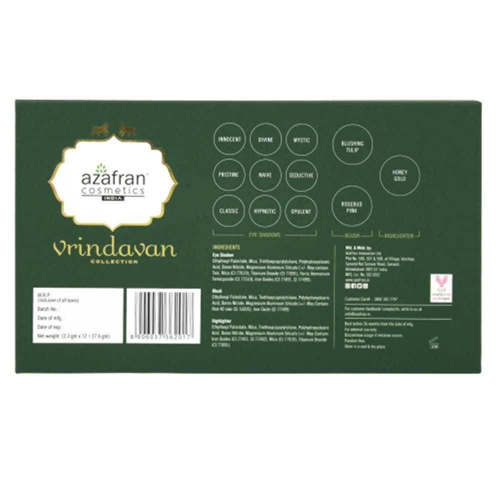 Azafran Cosmetics Vrindavan Collection - Swadesiicart